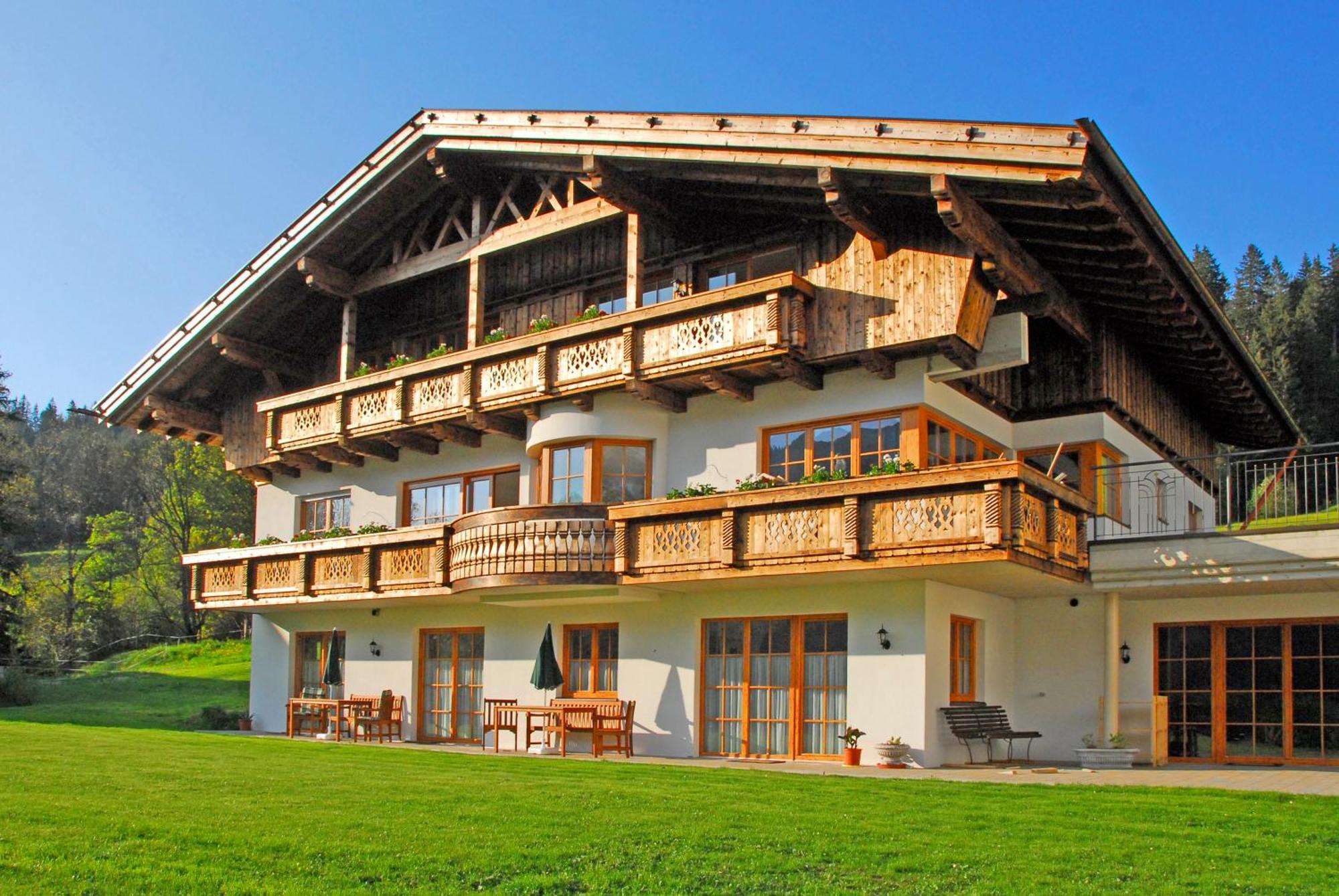 Landhaus Alpensonne Schattwald Bagian luar foto